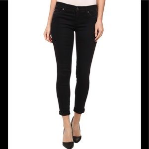 Hudson Harkin Crop Super Skinny Cuff Jeans, 27